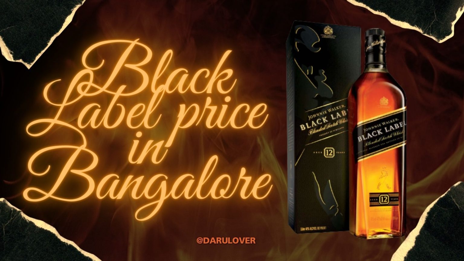 Black Label price in Bangalore (Updated 2024) darulovers